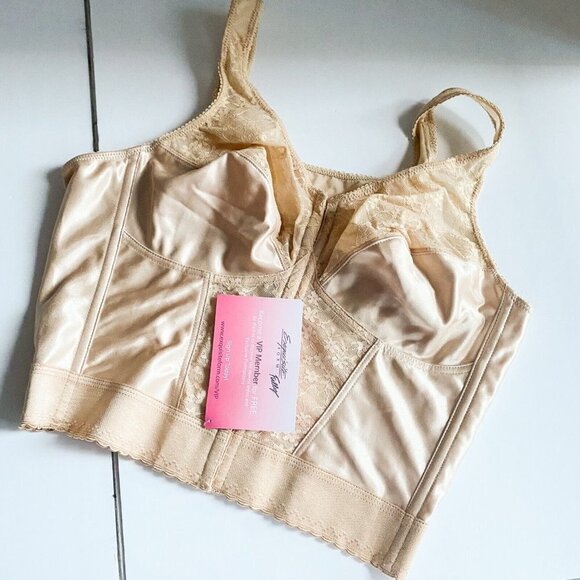 Exquisite form Front Closure Longline Posture Bra 40C - Picture 4 of 7